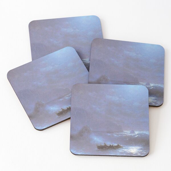Item preview, Lunar night on a sea designed and sold by SharonTheFirst.