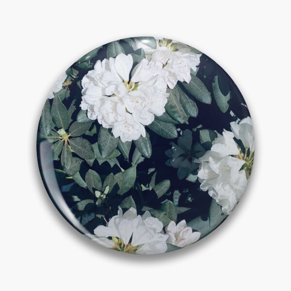 Item preview, Light play in the rhododendron - A touch of lilac magic in white designed and sold by FridaForest.
