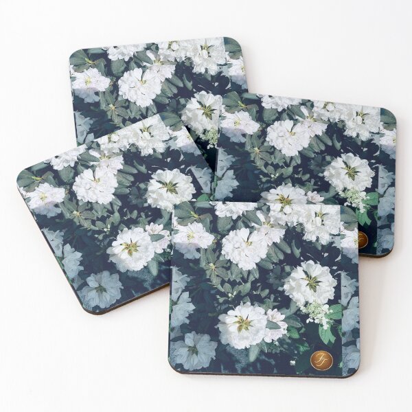 Item preview, Light play in the rhododendron - A touch of lilac magic in white designed and sold by FridaForest.