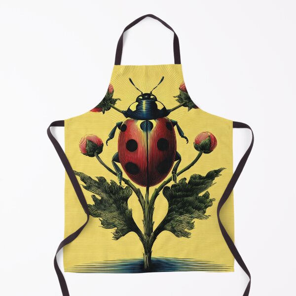 Item preview, Ladybug on Floral Arrangement designed and sold by lautir.