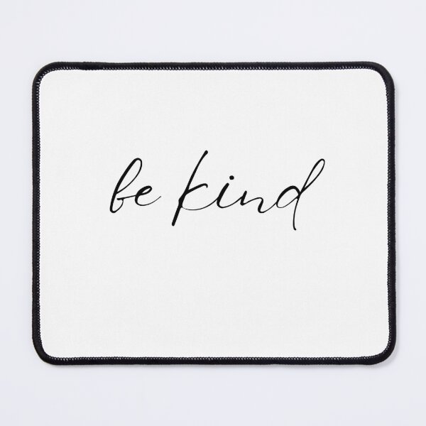 Item preview, Be Kind Minimal Typography Aesthetic Script Design designed and sold by onubi.