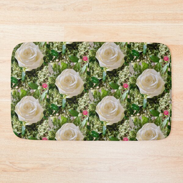 Item preview, Silence of Innocence - White Rose embedded in the light of the heart designed and sold by FridaForest.