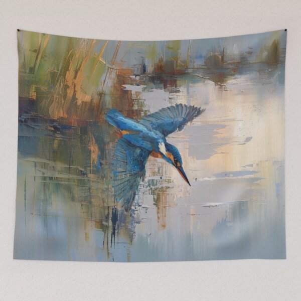 Item preview, A Kingfisher flying over water, Birds in Motion designed and sold by CDC40.