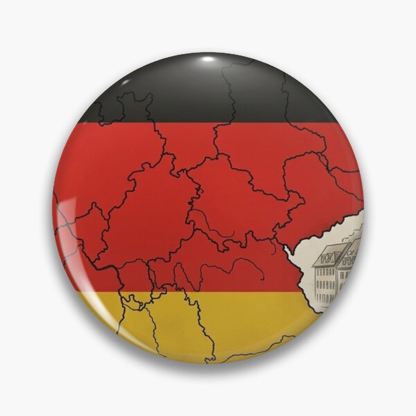 Item preview, Germany Flag Map designed and sold by erkinmaddison.