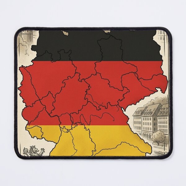 Item preview, Germany Flag Map designed and sold by erkinmaddison.