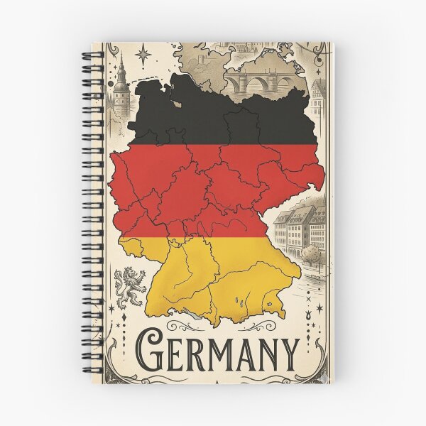 Item preview, Germany Flag Map designed and sold by erkinmaddison.