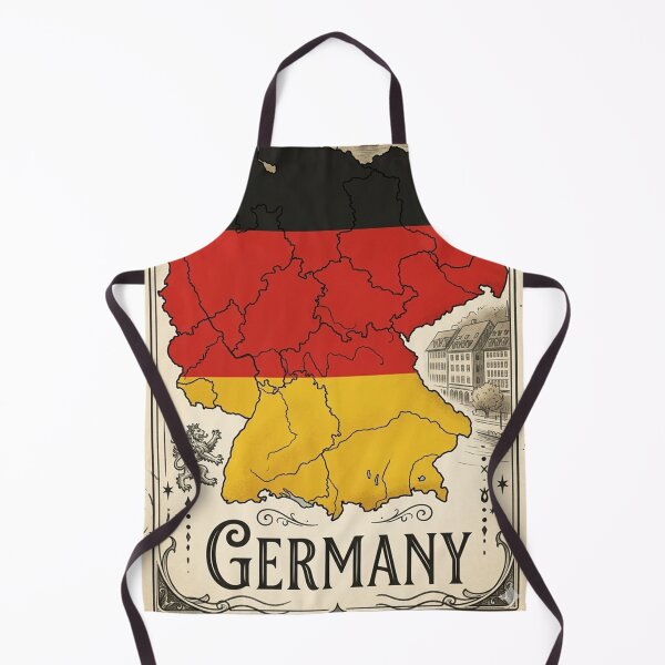 Item preview, Germany Flag Map designed and sold by erkinmaddison.