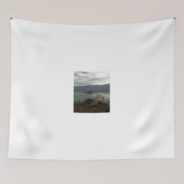 Item preview, Fishermen Swans Misty Lake Kastoria Winter designed and sold by T-C-P.