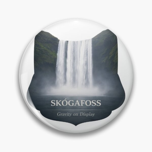 Item preview, Skogafoss Let Gravity Do The Talking designed and sold by EdvvinStudios.
