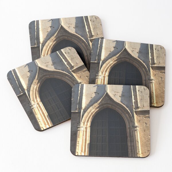 Item preview, Gothic Doorway Golden Light Medieval Rhodes designed and sold by T-C-P.