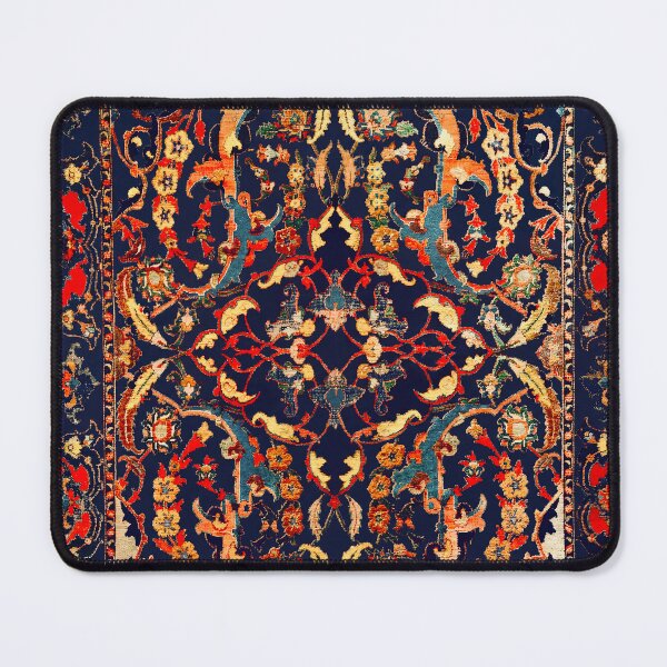 Item preview, 17th Century Isfahan Persian Carpet designed and sold by Vicky Brago-Mitchell®.