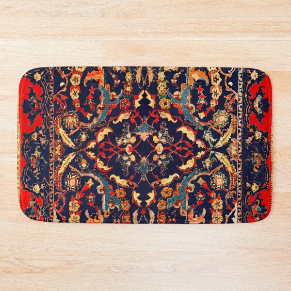 Item preview, 17th Century Isfahan Persian Carpet designed and sold by Vicky Brago-Mitchell®.
