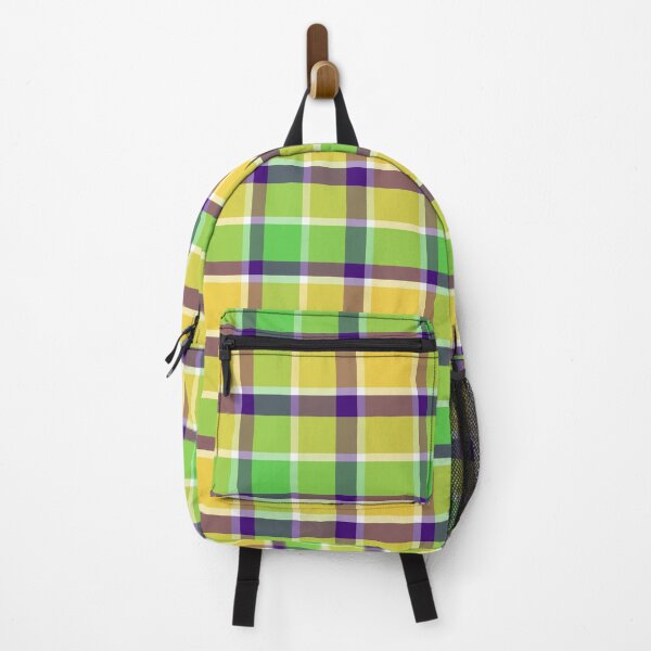 Item preview, Fresh Green Yellow Plaid Seamless Pattern designed and sold by Patternfluent.