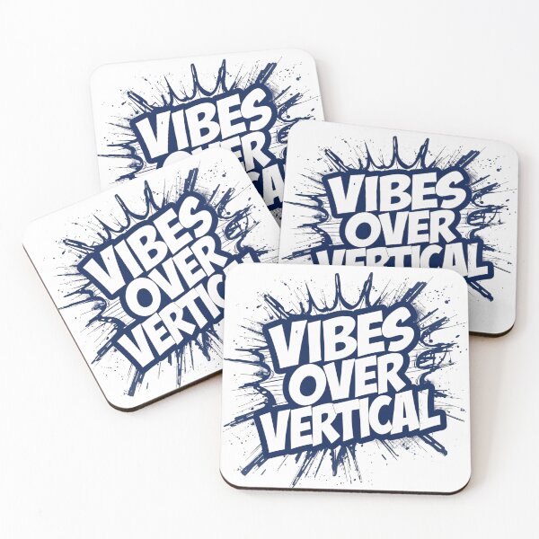Item preview, Vibes Over Vertical Urban Streetwear Graffiti Typography designed and sold by PACS0011.