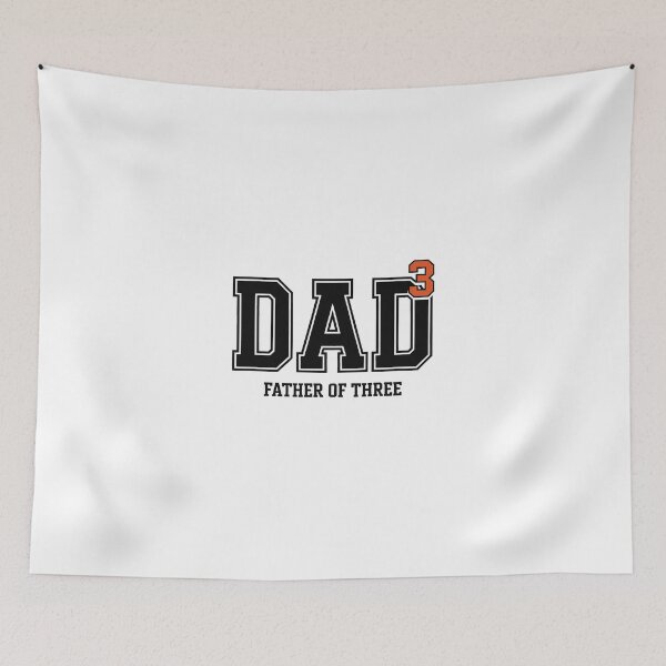 Item preview, Dad Father of Three  designed and sold by jkrphoto.