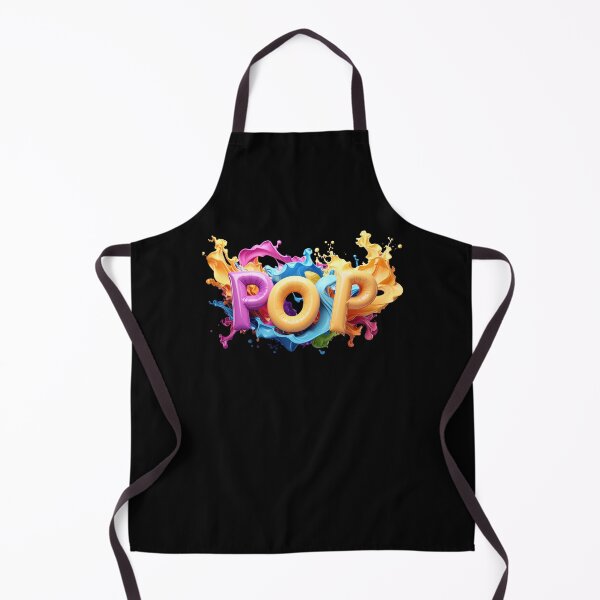 Item preview, Pop Art 3D Balloon Typography Multicolor Paint Splash Vibrant Rainbow Foil Graphic Bold Streetwear designed and sold by icemanphotos.