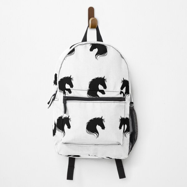 Item preview, Minimalist Horse Head Pattern Black and White Elegant Animal Design designed and sold by lunadesignsmoon.