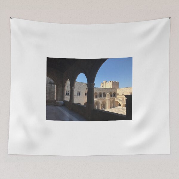 Item preview, Medieval Arcade Arches Palace Courtyard Rhodes designed and sold by T-C-P.