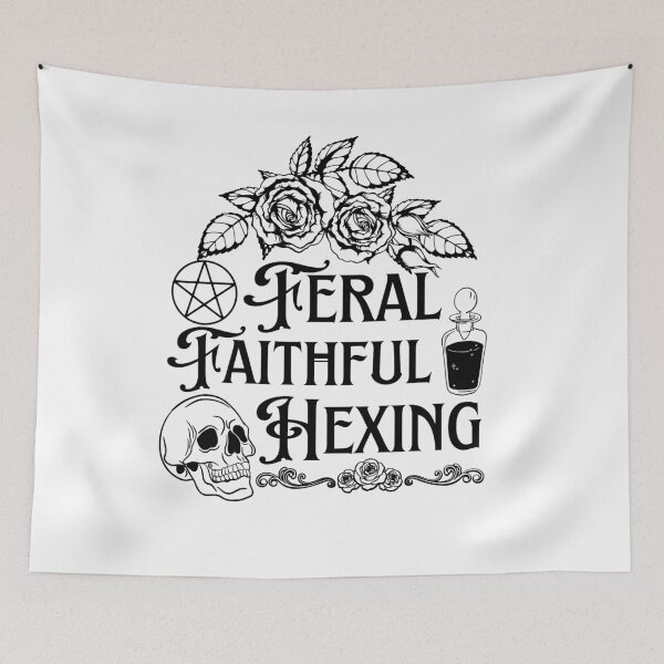 Item preview, Feral Faithful Hexing designed and sold by Kcinnik.