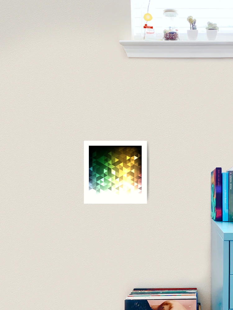 Thumbnail 2 of 3, Art Print, Triangular designed and sold by hyperite.