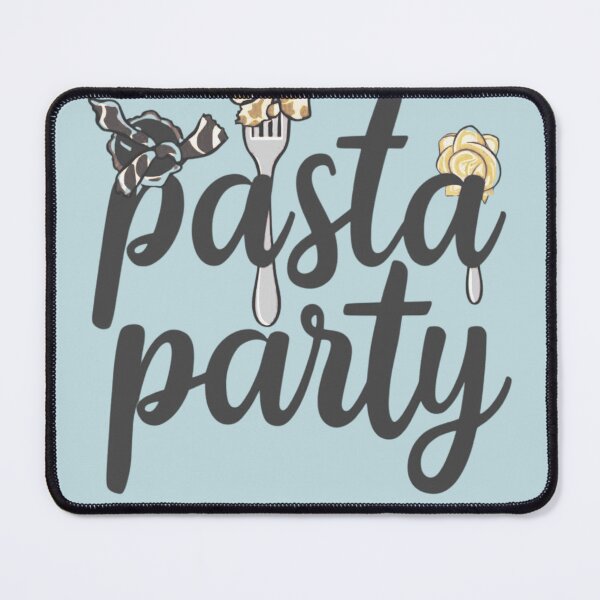 Item preview, Pasta Party Coquette Bows Foodie Typography designed and sold by PACS0011.