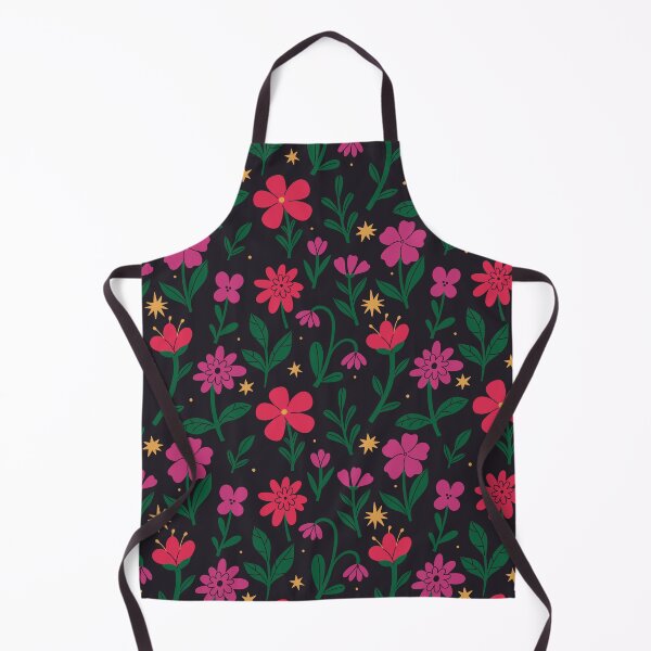 Item preview, purple and red flowers on a dark background designed and sold by burbura.