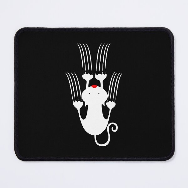 Artikelvorschau, Katze mit Krallen lustig entworfen und verkauft von MyPersonalShirt.
