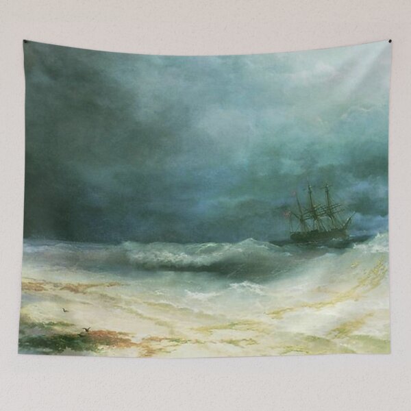 Item preview, Ship in a storm designed and sold by SharonTheFirst.