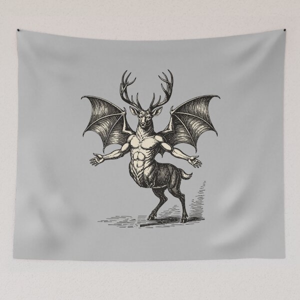 Item preview, Furfur Mystic Stag of the Skies designed and sold by taiche.