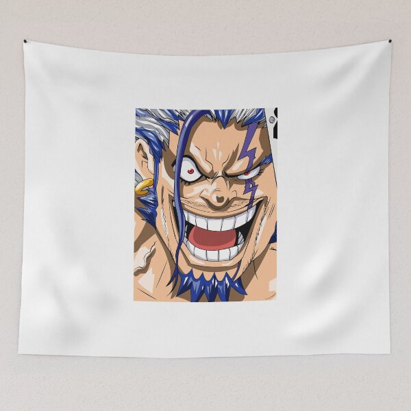 Item preview, Wild Blue-Haired Pirate Illustration designed and sold by Tomdrawings.