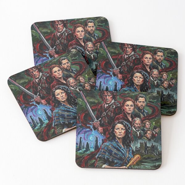 Item preview, Across the Stones: Outlander Oil Art designed and sold by Art's Diner.