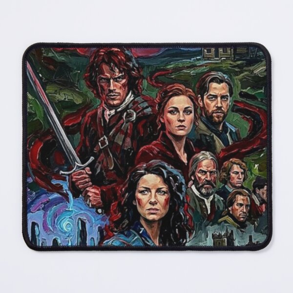 Item preview, Across the Stones: Outlander Oil Art designed and sold by Art's Diner.