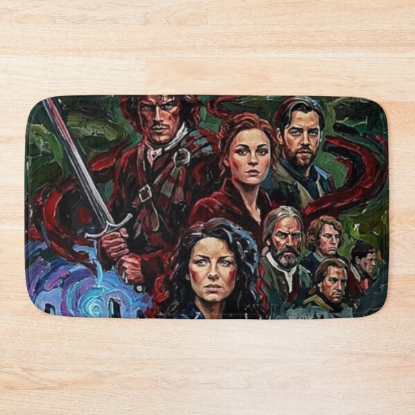 Item preview, Across the Stones: Outlander Oil Art designed and sold by Art's Diner.