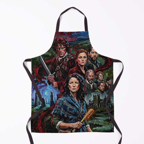 Item preview, Across the Stones: Outlander Oil Art designed and sold by Art's Diner.