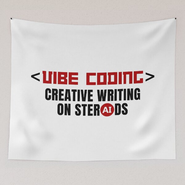 Item preview, Vibe Coding - Creative Writing on AI Steroids. designed and sold by MPC-Mince-Pies.