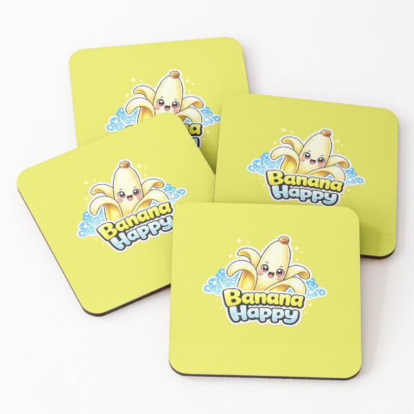 Item preview, Happy Banana Kawaii | Happy Banana Cute Funny Design designed and sold by apanoracar.