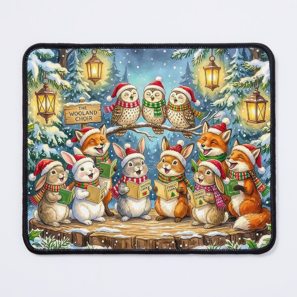 Item preview, Joyful Christmas Animal Choir Singing Hymns designed and sold by acceleratorhams.