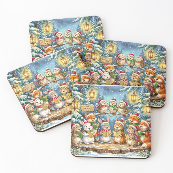 Item preview, Joyful Christmas Animal Choir Singing Hymns designed and sold by acceleratorhams.