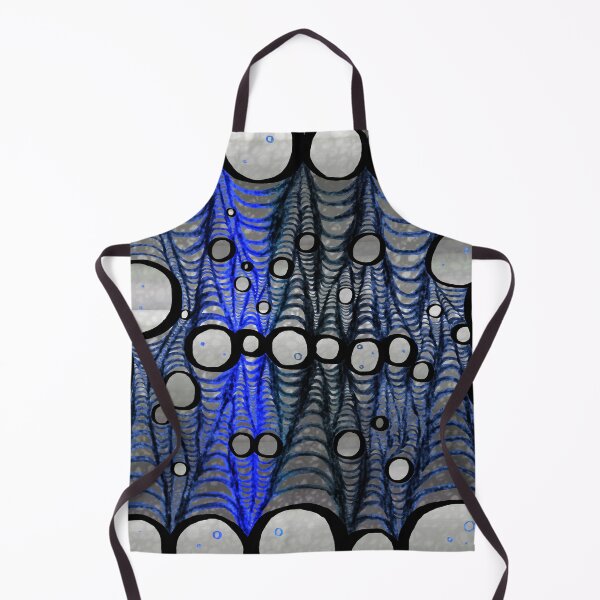 Item preview, BlueWave Bubble Pop Retro Style Abstract designed and sold by Flow-and-Form.