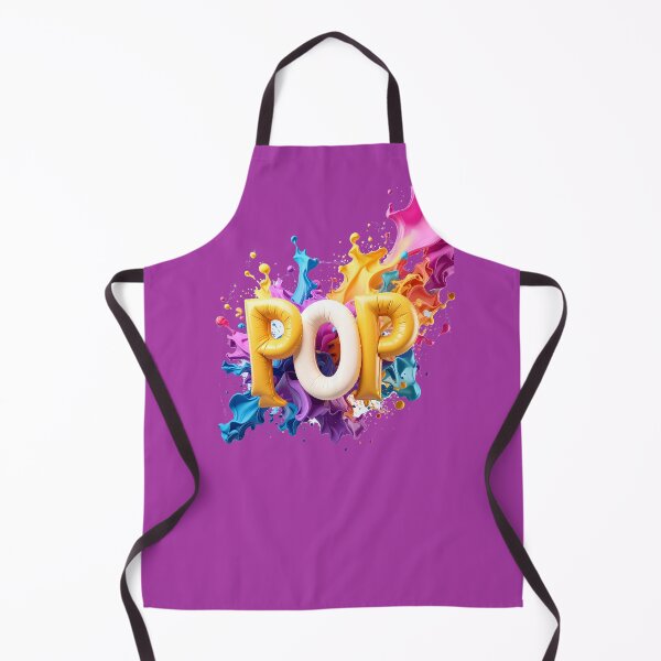 Item preview, Pop Art 3D Balloon Typography Multicolor Paint Splash Vibrant Rainbow Foil Graphic Bold Streetwear Statement Colorful Ink Explosion Modern Aesthetic Design designed and sold by icemanphotos.