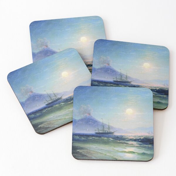 Item preview, The Bay of Naples at night designed and sold by SharonTheFirst.