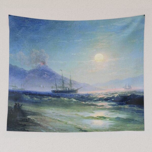 Item preview, The Bay of Naples at night designed and sold by SharonTheFirst.