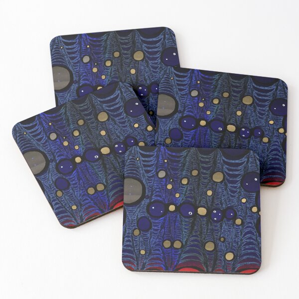 Item preview, Starry Night Colored Bubbles Abstract designed and sold by Flow-and-Form.