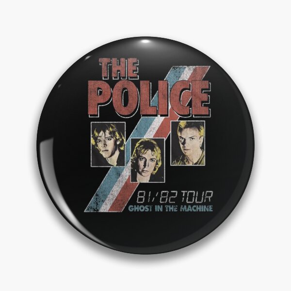 Item preview, The Police Ghost in the Machine 81/82 World Tour Vintage Design designed and sold by MillieRhodes.