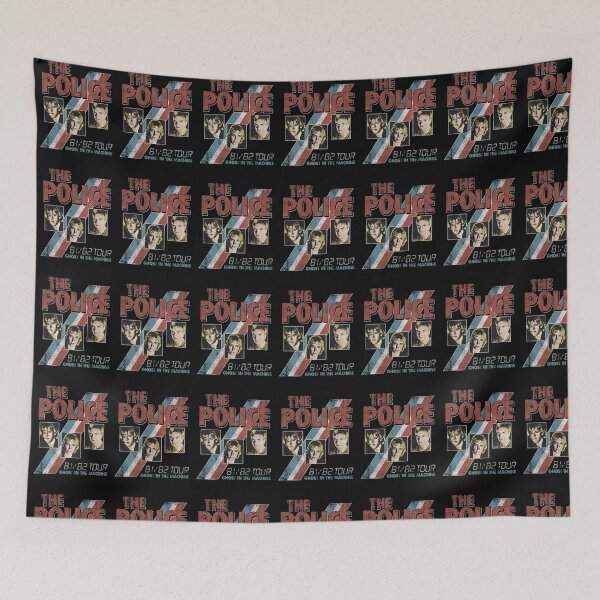Item preview, The Police Ghost in the Machine 81/82 World Tour Vintage Design designed and sold by MillieRhodes.