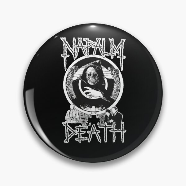 Item preview, Napalm Death Grindcore Punk Heavy Metal Vintage Style designed and sold by MillieRhodes.