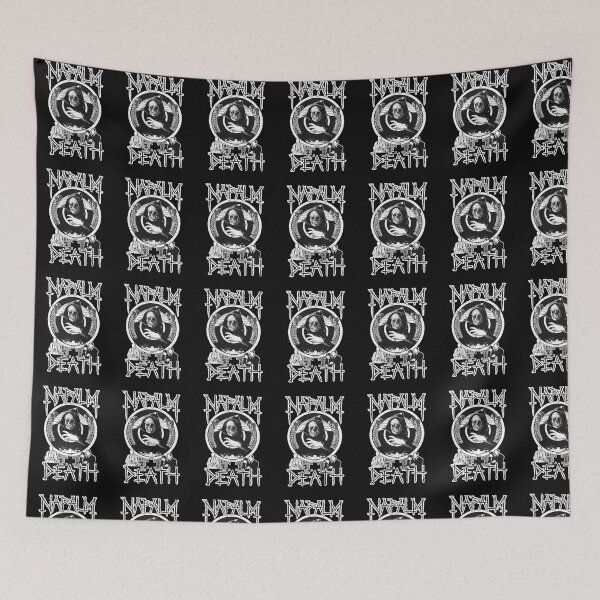 Item preview, Napalm Death Grindcore Punk Heavy Metal Vintage Style designed and sold by MillieRhodes.