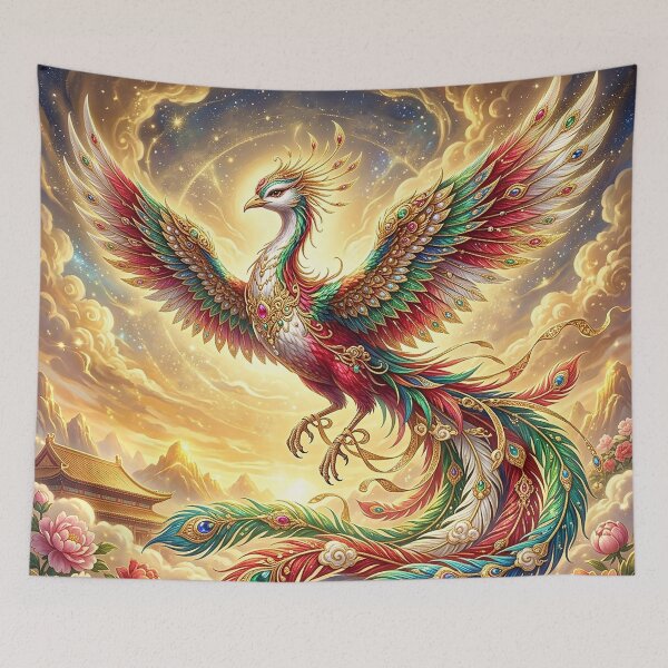 Item preview, Fenghuang phoenix designed and sold by FluffyGallery.
