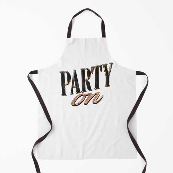 Item preview, Party On Luxury 3D Typography Glass Serif Letters Rose Gold Script Text Elegant Midnight Black Aesthetic Sophisticated Celebration Statement Graphic Design designed and sold by icemanphotos.