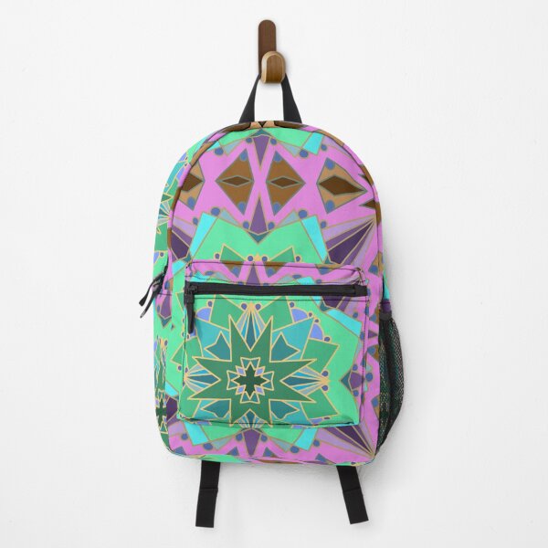 Item preview, Geometric Succulent Flower Pattern in Bold Harmony designed and sold by anamariafischer.